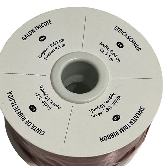 Stampin' Up! Sweetfelt Trim Ribbon Cherry Cobbler 9.1m Approx 10 Yards - Picture 2 of 3